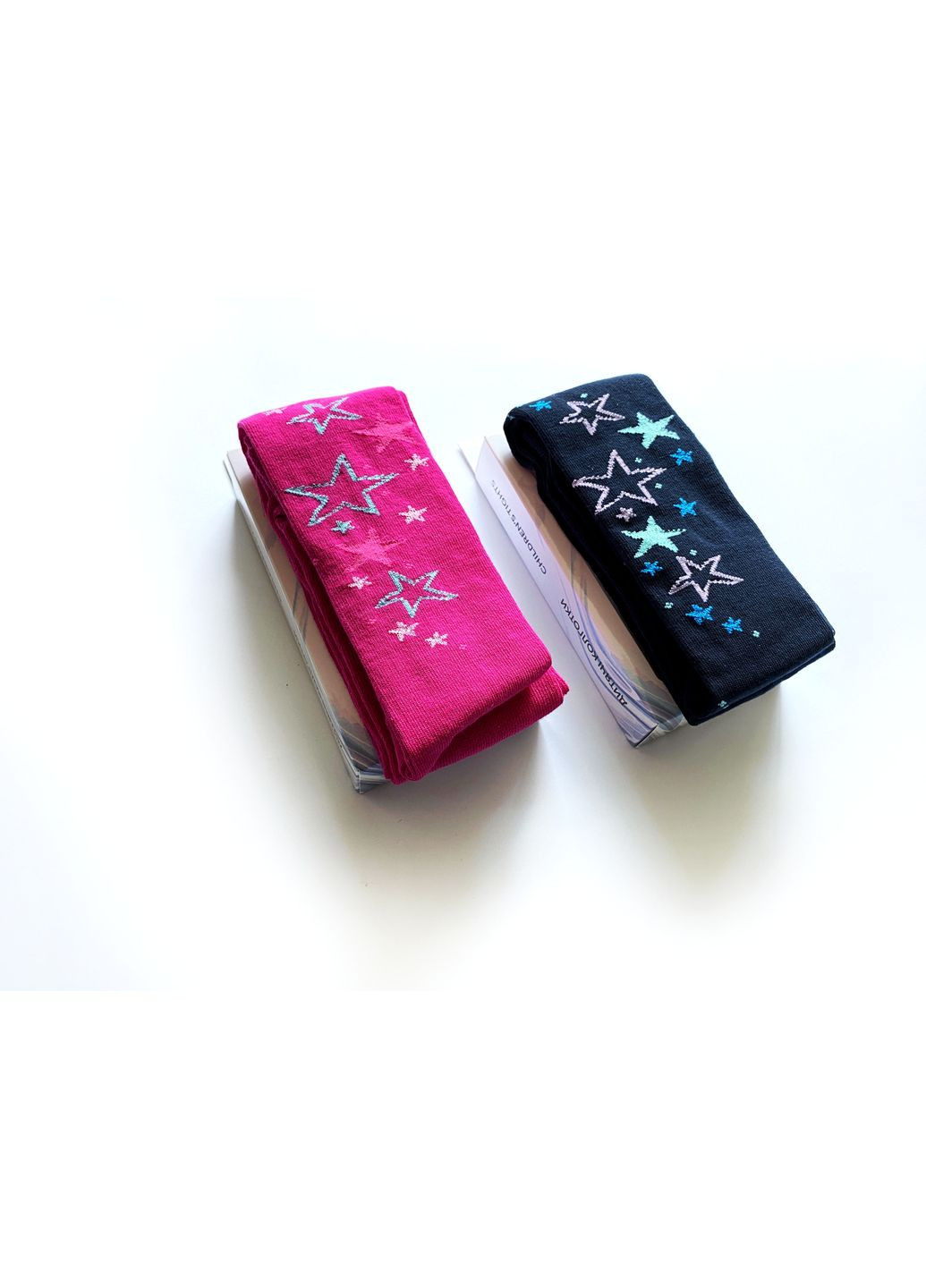 Колготки дитячі. Зірки. Колір: Фуксія. Крокус (338427281)