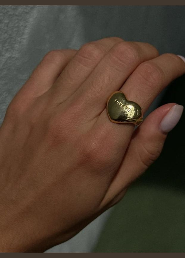 Каблучка "Love me Gold" Le'Perle (329720110)