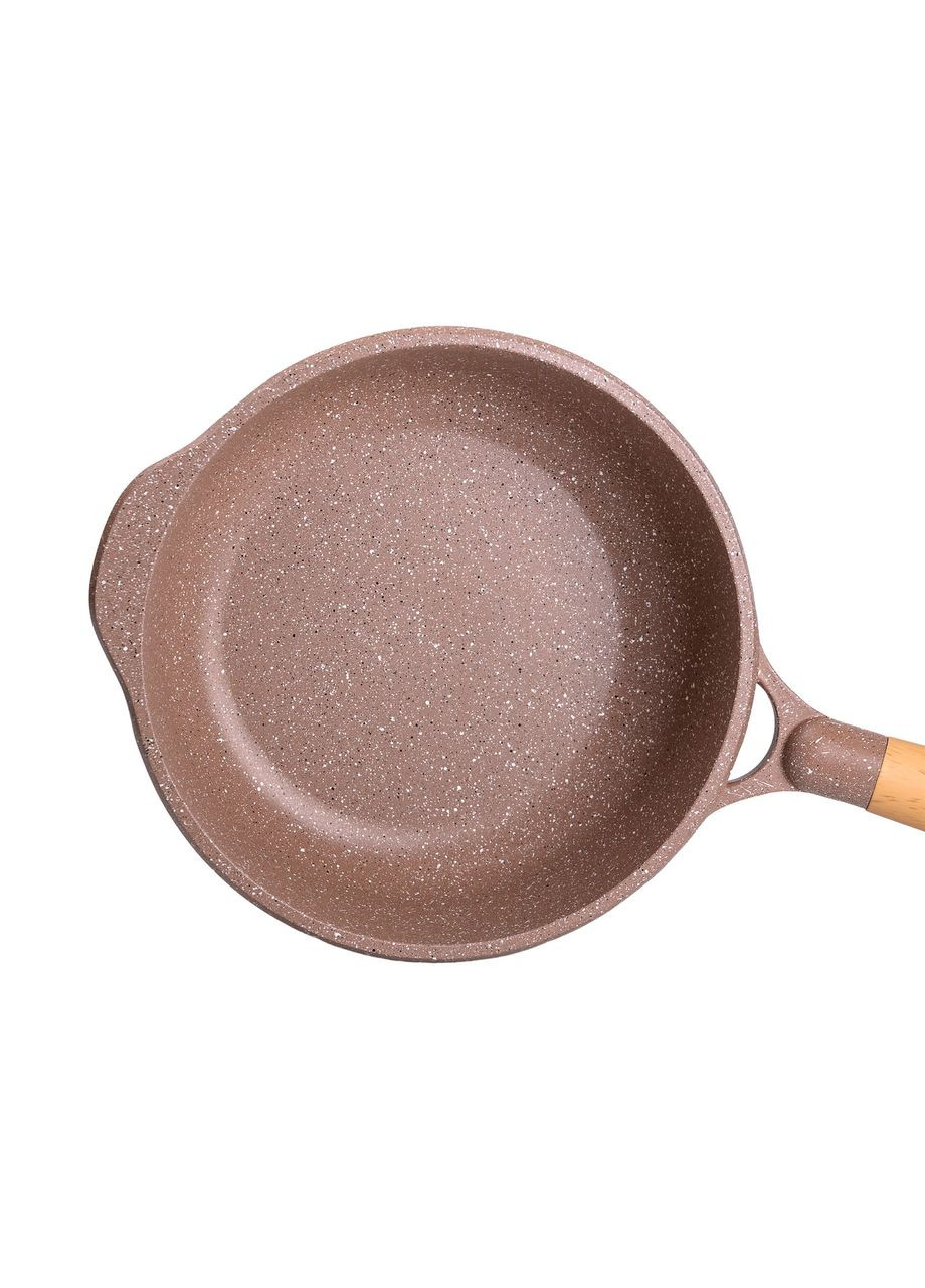 Алюминиевый сотейник 2,7 л с мраморным антипригарным покрытием Ø 24 см HP-4-436CO MGC (306849033)