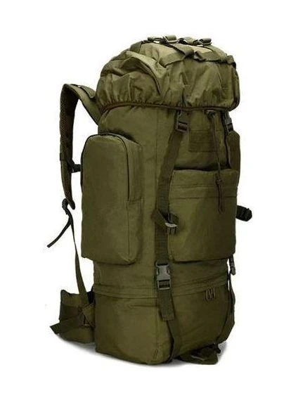 Тактичний рюкзак хакі на 65л Combat (390067692)