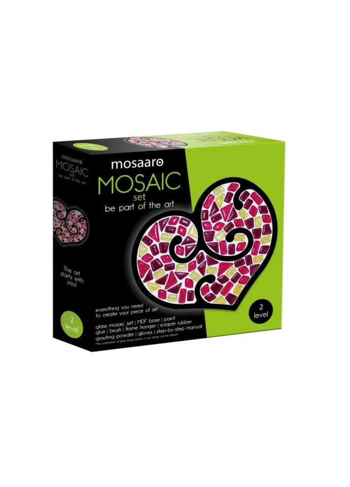 Дитячий набір для творчості кришталева мозаїка "Сердце" MA2005 Mosaaro (367185546)