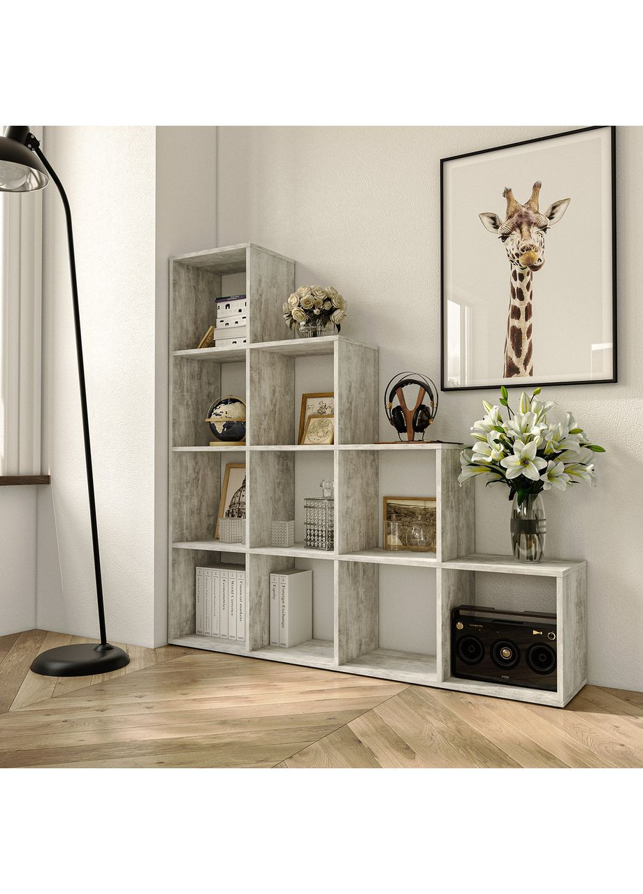 Стеллаж перегородка на 10 ячеек MGT-40 1422*1427*280 No Brand (360560739)