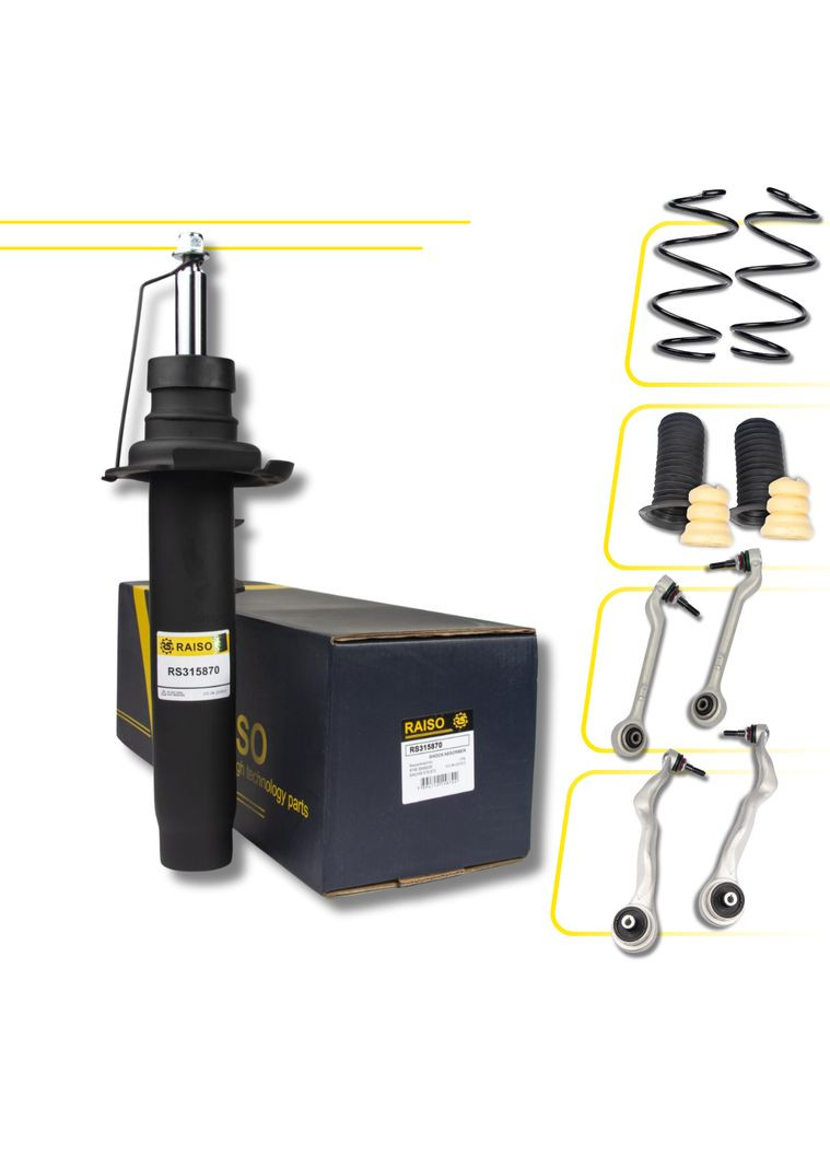 Комплект передней ходовой (Швеция) на BMW 3 F30, БМВ 3 Ф30 11- #RL315870KIT UALRWPZ22 Raiso (361232797)