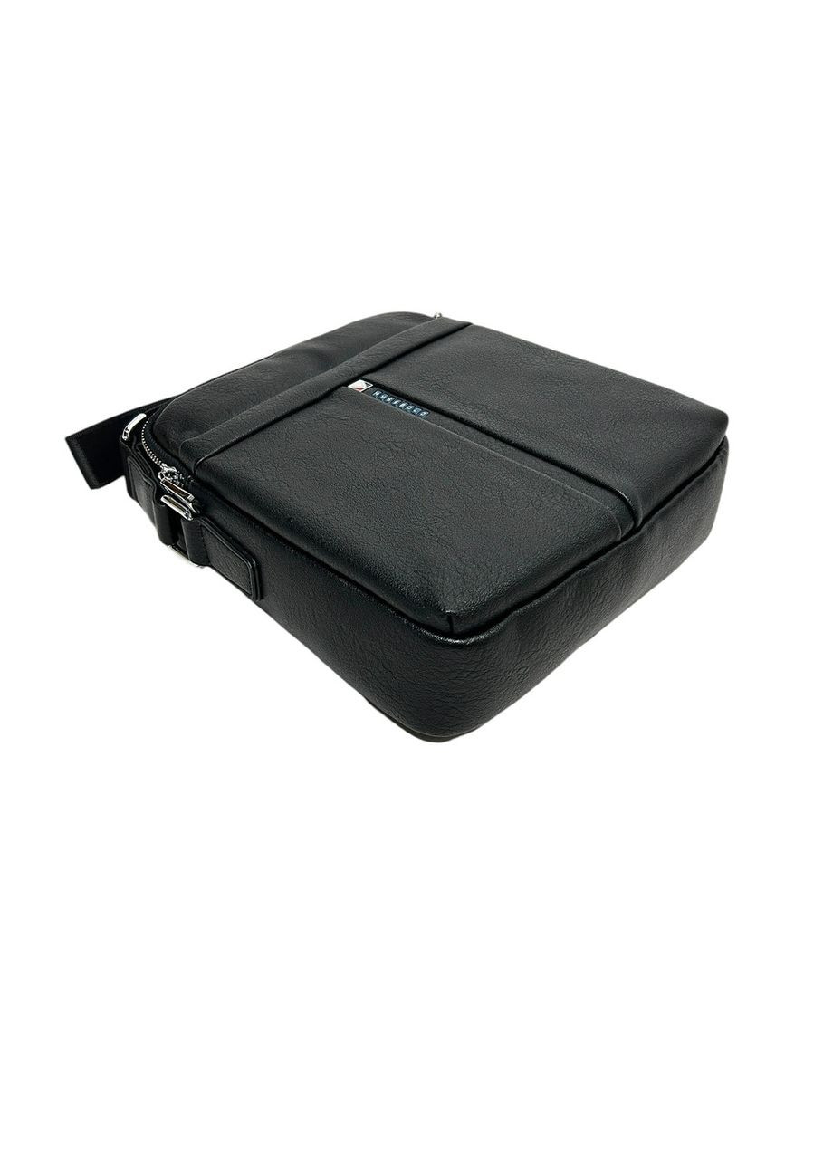 Чоловіча сумка з еко-шкіри Hyss Bolo 1231-2 чорна 24 х 20 х 5,5 No Brand (371682534)