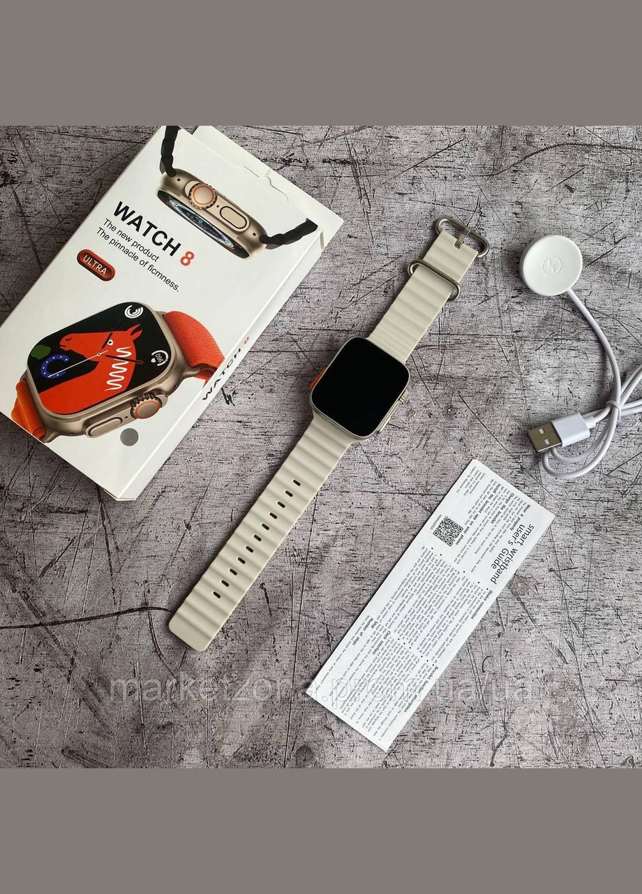 Смарт часы GT9 ultra 49 mm 8, сообщениями из соцсетей, звенками series 8 Smart Watch (334314656)