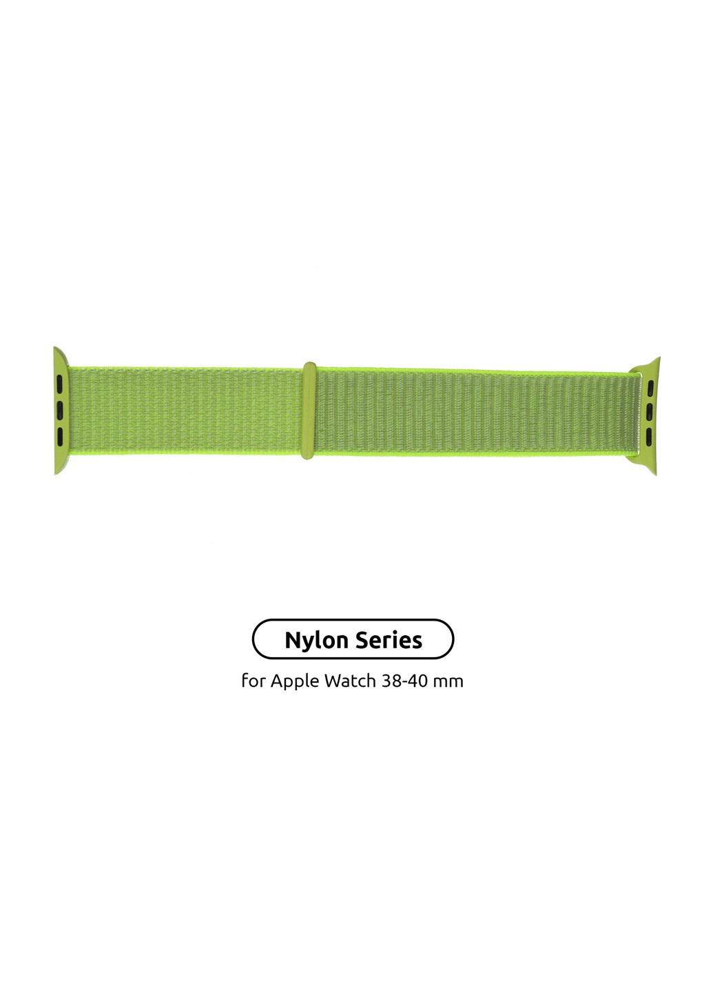 Ремешок Nylon Band для Apple Watch 38/40/41mm Light Green (ARM57849) ArmorStandart (259967429)