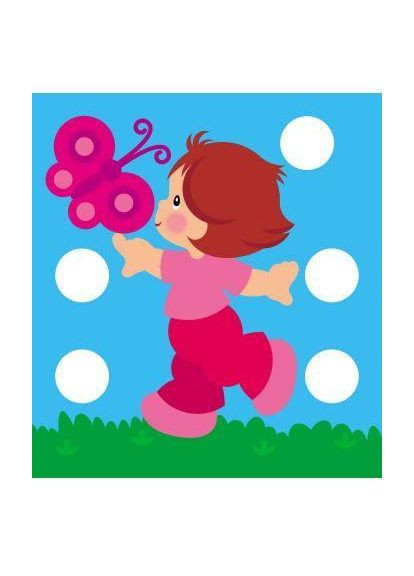 Мозаика с наклейками. Для детей от 3х лет. Величина РАНОК (316082642)