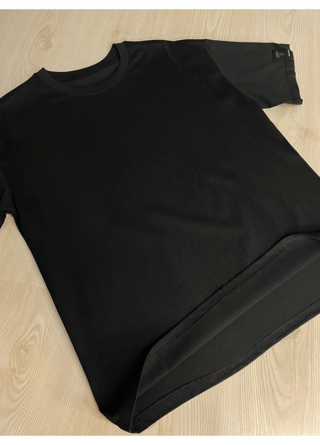 Футболка жіноча A-N 26075 оверсайз базова з нашивкою No Brand - (331143213)