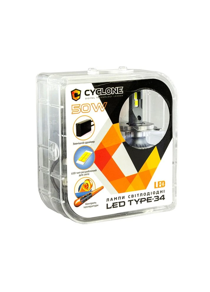 LED лампа LED 9006 5500K 34 Cyclone (316258054)