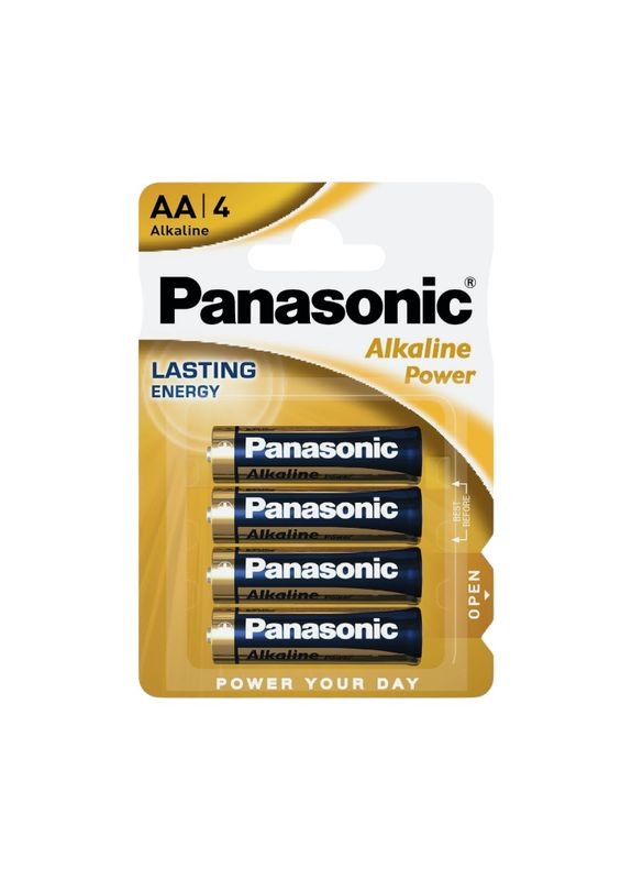Батарейка LR06 Alkaline Power (Bronze) 4 шт. планшет 2984 Panasonic (334731912)