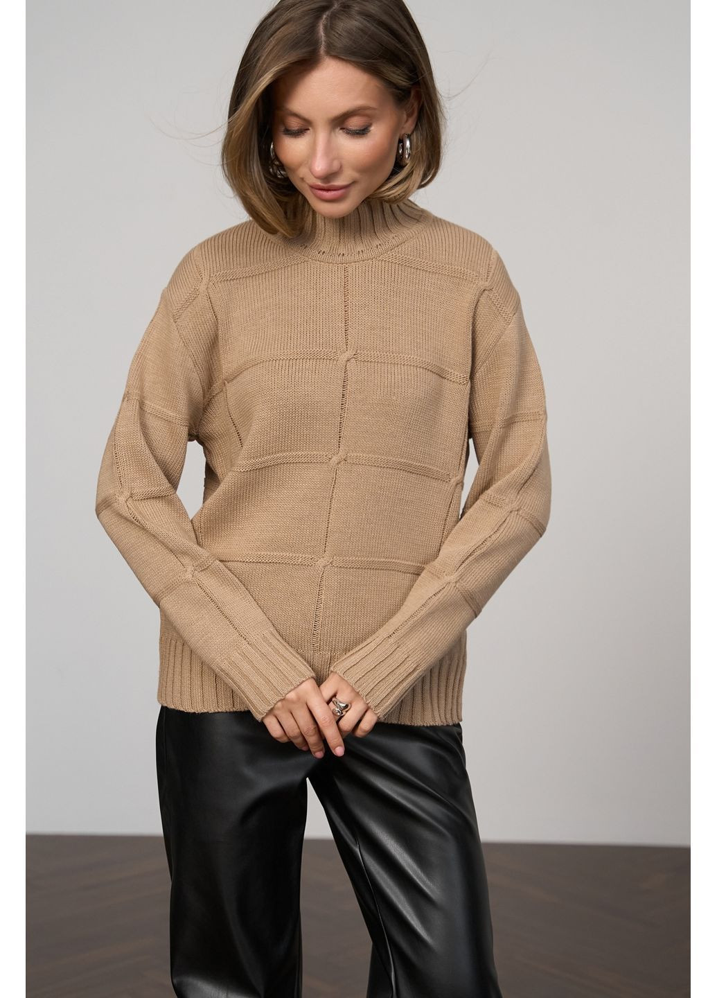 Кофейный свитер 2804 Triko Bakh