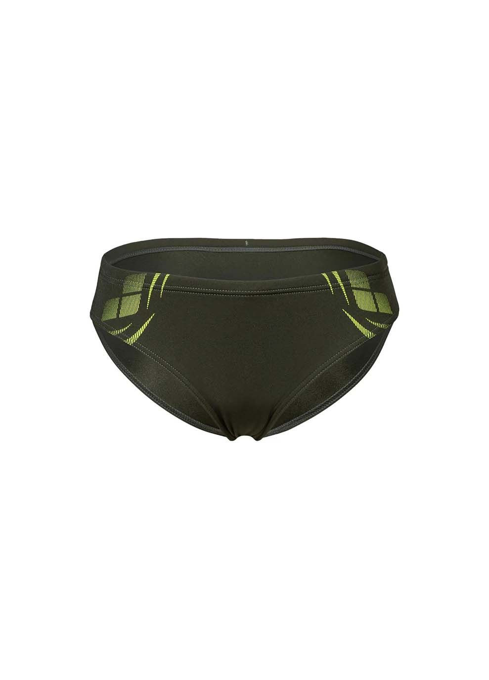 Плавки-сліпи для хлопчиків POSEIDONIA SWIM BRIEFS темно-зелений, жовтий Arena (367599785)