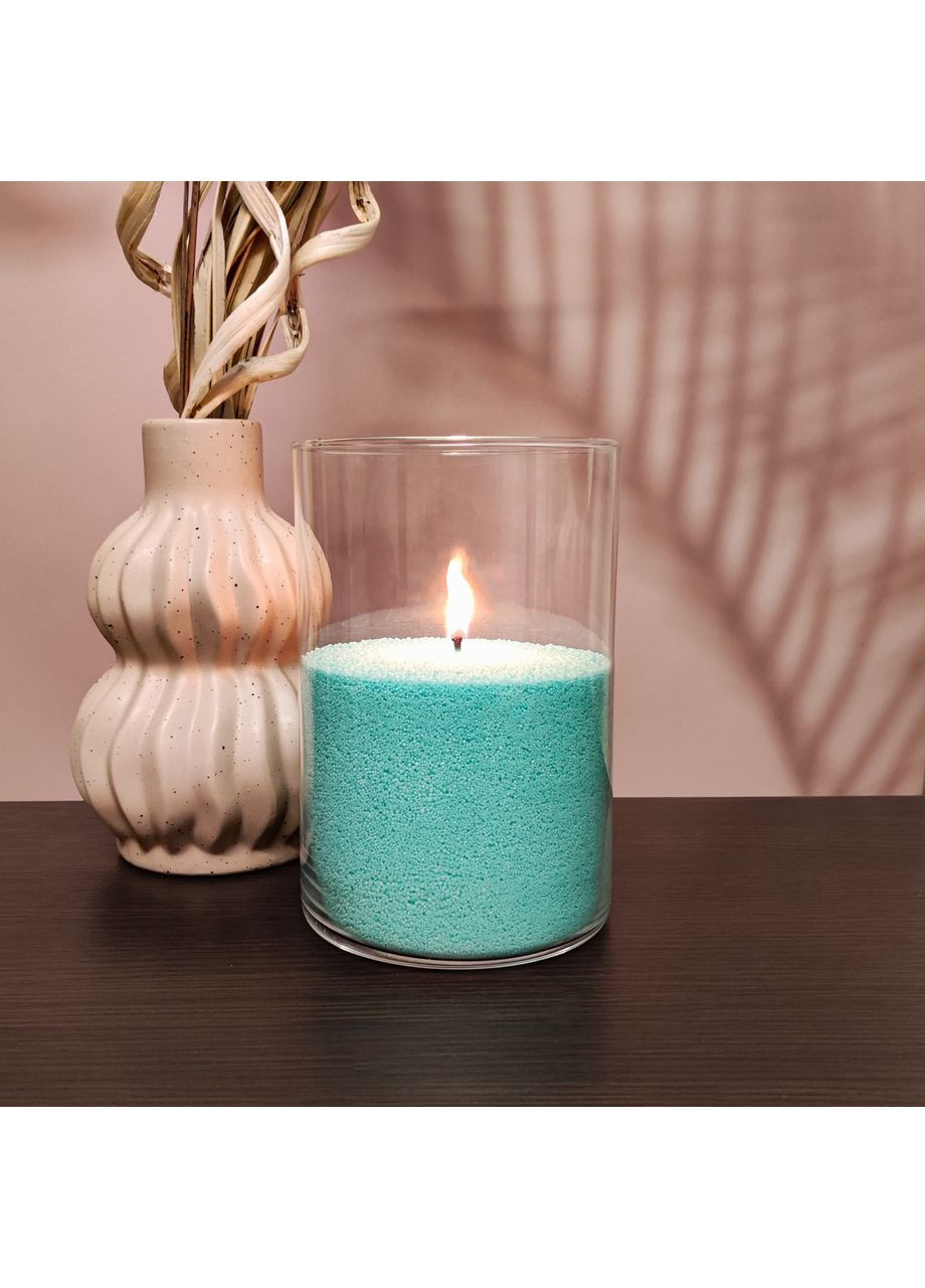 Зеленые (изумрудные) насыпные свечи 1 кг + 1 м фитиля Liliya Flowers (366026734)