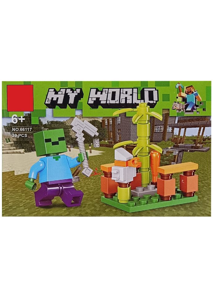 Конструктор дитячий "Minecraft" 66117-3, 39 деталей Bambi (367969165)