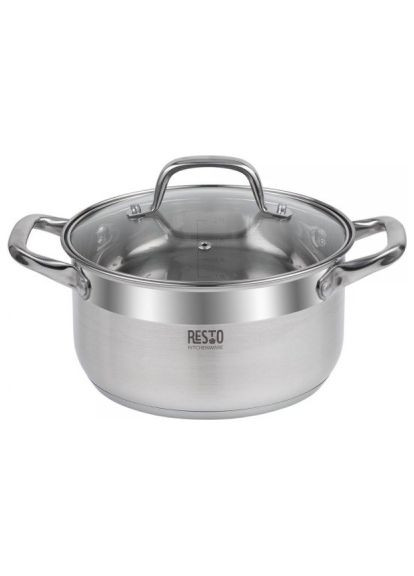 Кастрюля Libra с крышкой 4 л (92004) RESTO Libra із кришкою 4 л (366692513)