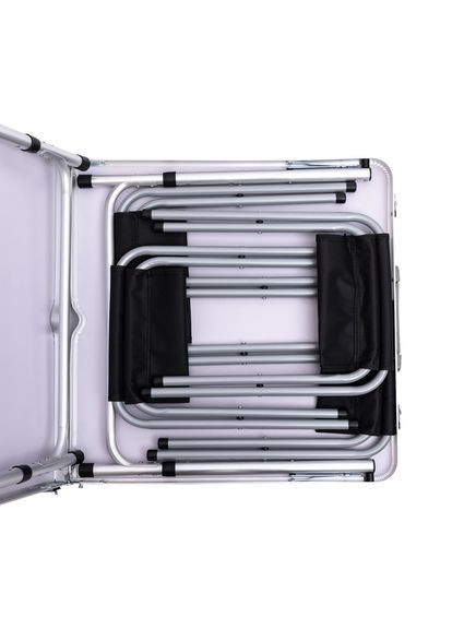 Раскладной стол и 4 стула кемпинговый набор для пикника рыбалки отдыха легкий комплект мебели ProDobro (364192468)