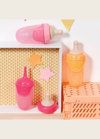 Бутылочка для куклы УДОБНОЕ КОРМЛЕНИЕ S2 (3 в ассорт.) BABY born (315153722)