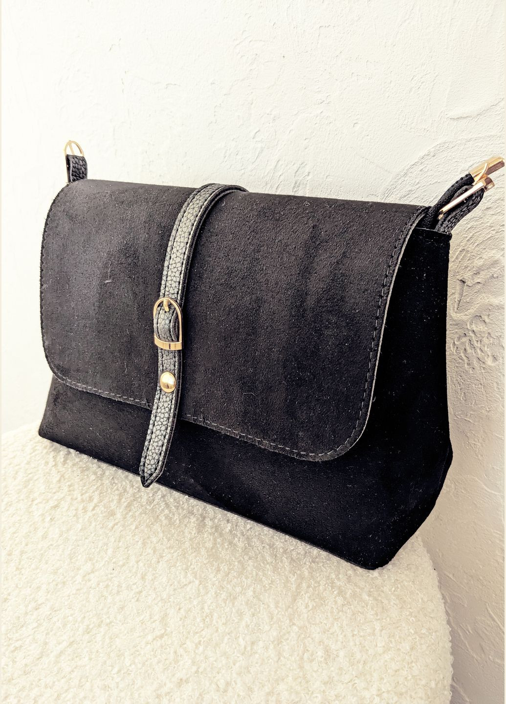 Сумочка женская кросс-боди из искусственной замши на одно отделение InFashion Сумка (315069889)