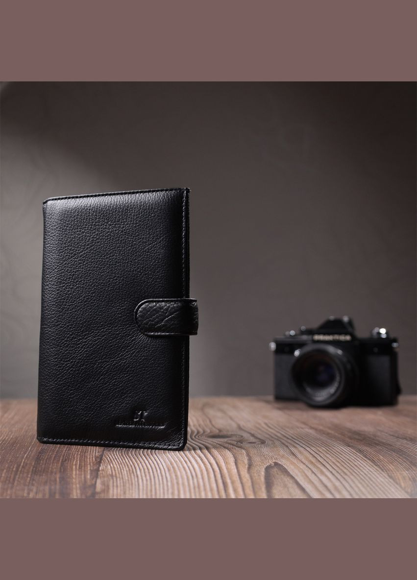 Универсальный мужской бумажник для денег и документов из натуральной кожи 22735 st leather (329150850)