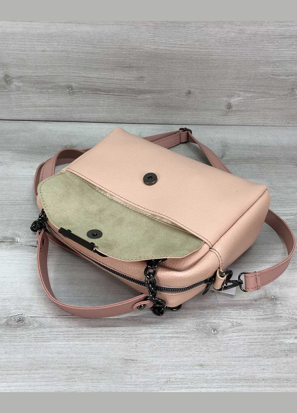 Жіноча компактна молодіжна сумка Хлоя середнього розміру (sumka-zhnocha-hloq) WeLassie (342199684)