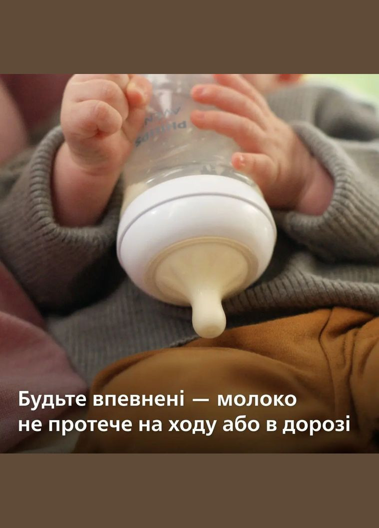 Соска силіконова Natural Природний потік, від 6 міс., швидкий потік, 2 шт. (SCY965/02) Philips Avent (328399374)