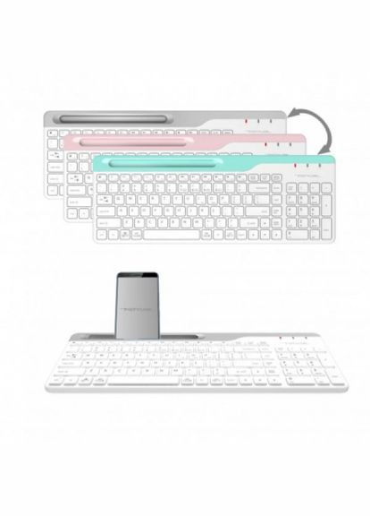 Клавіатура A4Tech fbk25 wireless white (275092343)