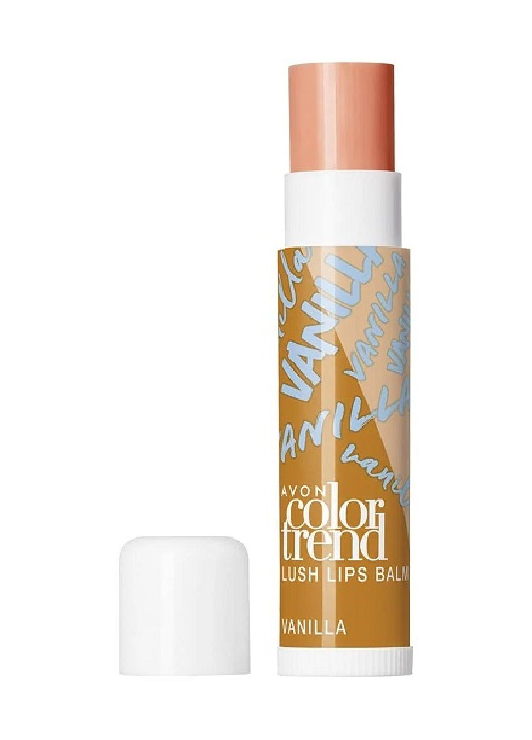 Бальзам для губ «Сочный цвет» Vanilla / Ваниль, 4г Avon Оновленний (303356205)