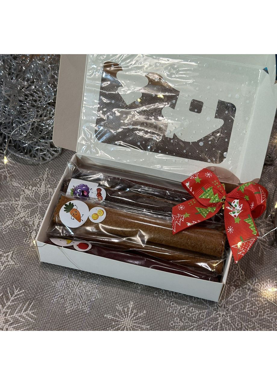 Подарунковий набір пастили “Зимовий будиночок”, 8 смаків, 150 г No Brand (369975090)