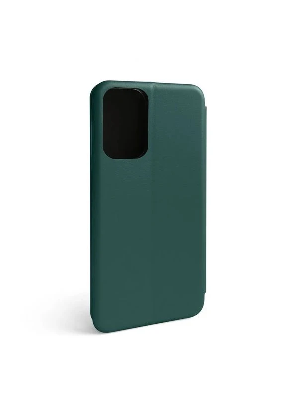 Чехол-книжка для Samsung Galaxy M23 5G/M236 (2022) кожзам зелёный с отделением для карт No Brand M23 5G/M236 (2022) (400876724)