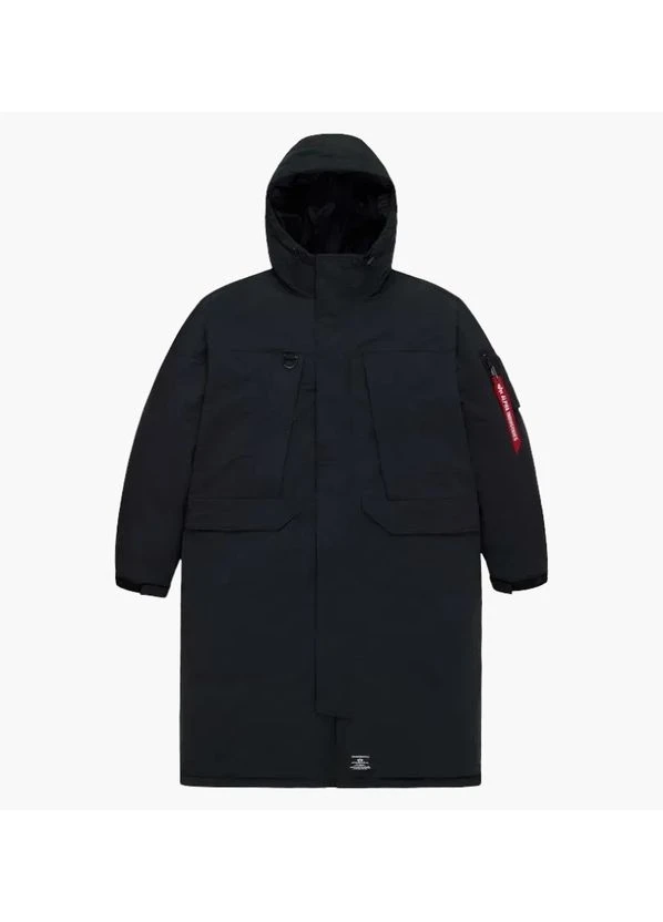 Черный зимний Пуховик Alpha Industries