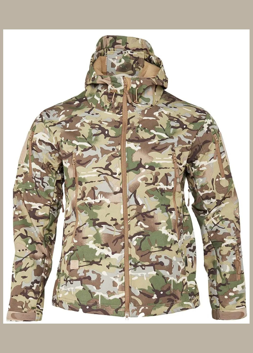 Комбинированная демисезонная куртка patriot oft hell multicam KOMBAT