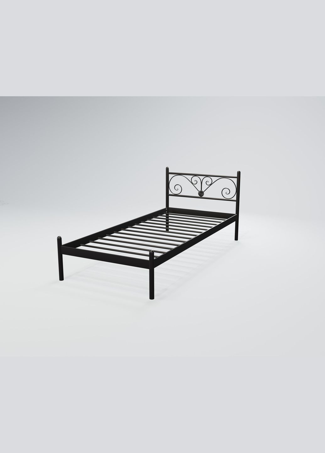 Односпальне металеве ліжко Примула від ТМ Теnero Tenero (315913095)