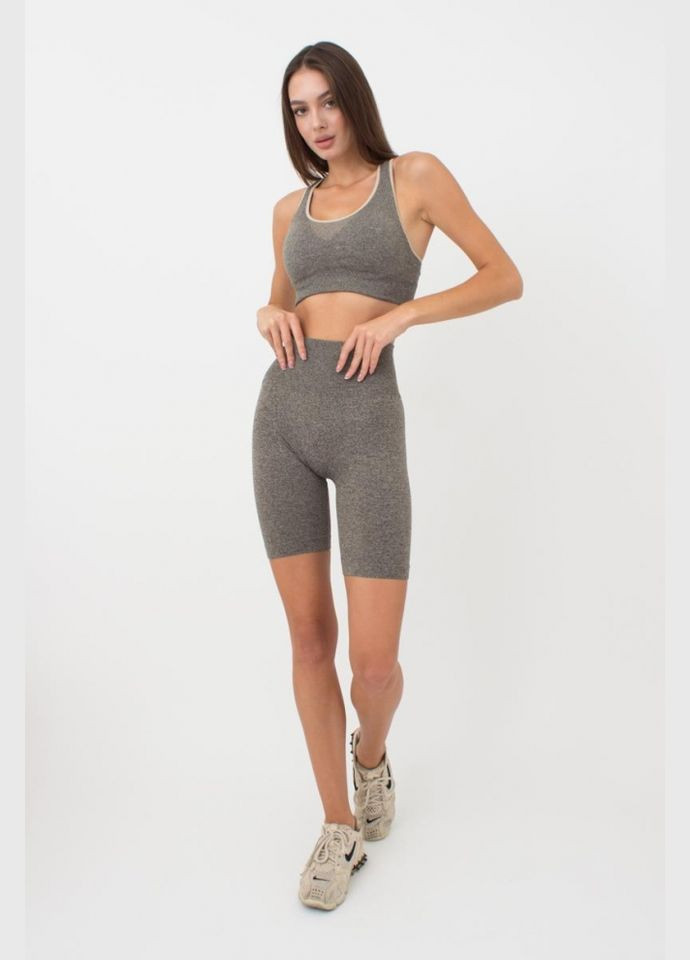 Топ жіночій безшовний на широких бретелях Giulia ENERGY MELANGE (296470245)