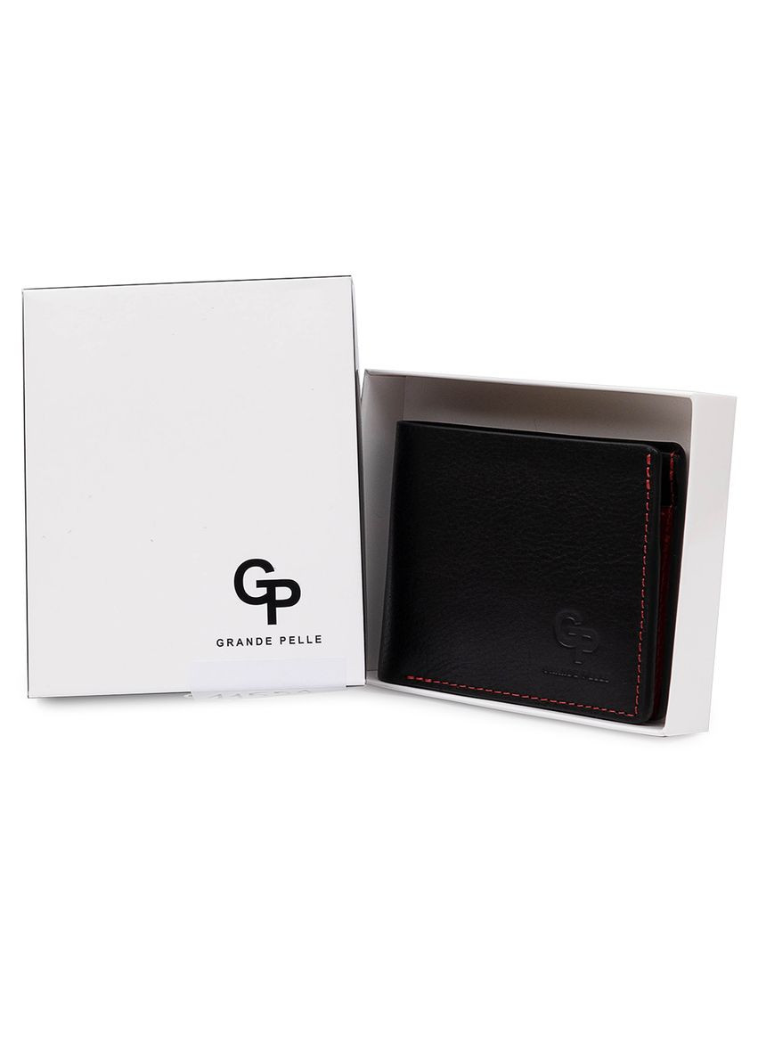 Женское кожаное портмоне с монетницей и магнитом черное (sku_11551) No Brand (328218983)