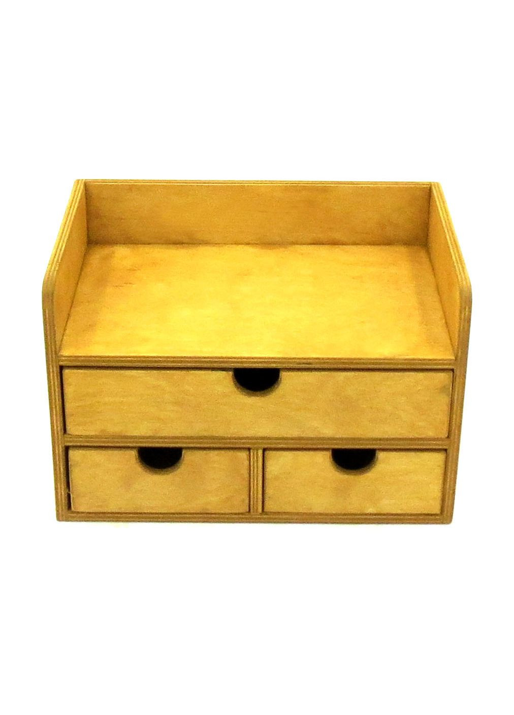 Органайзер настільний з дерева Монро каррі (КНЦ-004603) No Brand (328224777)