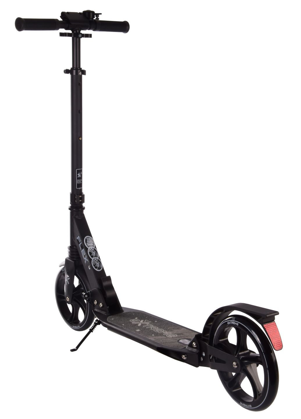 Самокат міський 2-х коліс. SK206 ЧОРНИЙ колеса 200 мм PU, алюміній Країна іграшок (292708043)