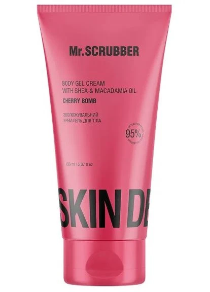 Mr. Scrubber Увлажняющий крем-гель для тела Skin Delights Cherry Bomb 150 мл — Крем, Украина (397007298)