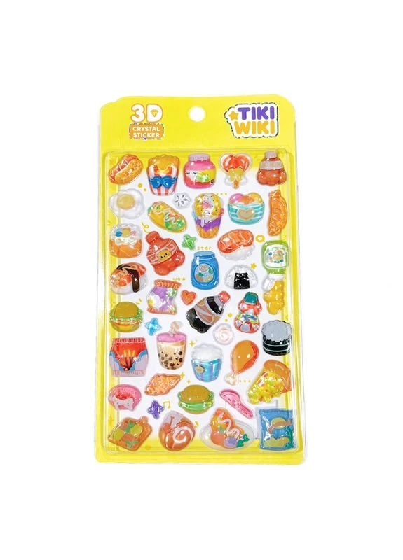 Набор 3D-наклеек серии "Crystal" – ТІКІ СМАКОЛИКИ Tiki Wiki (384023106)