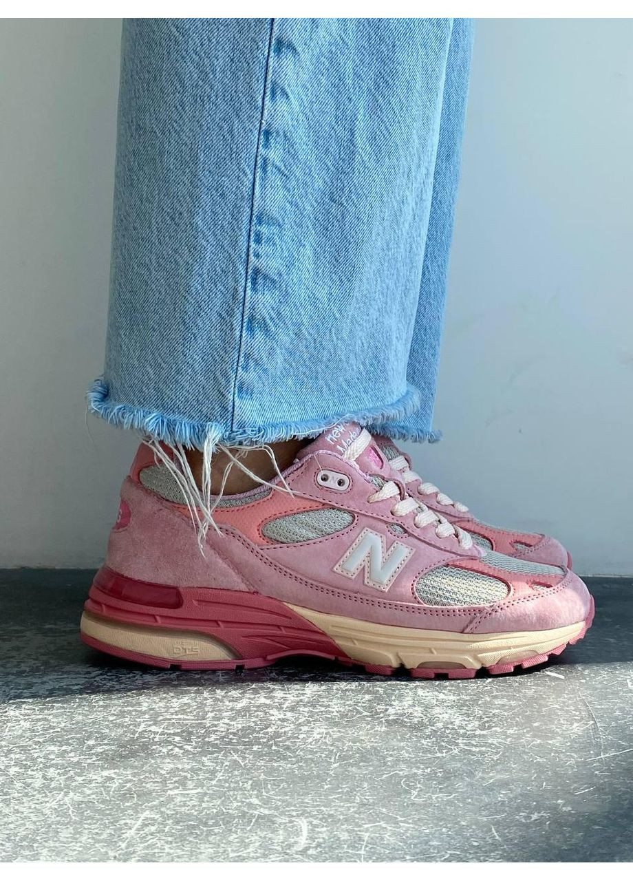 Рожеві Осінні кросівки чоловічі new balance 993 pink нью беланс 993 No Brand
