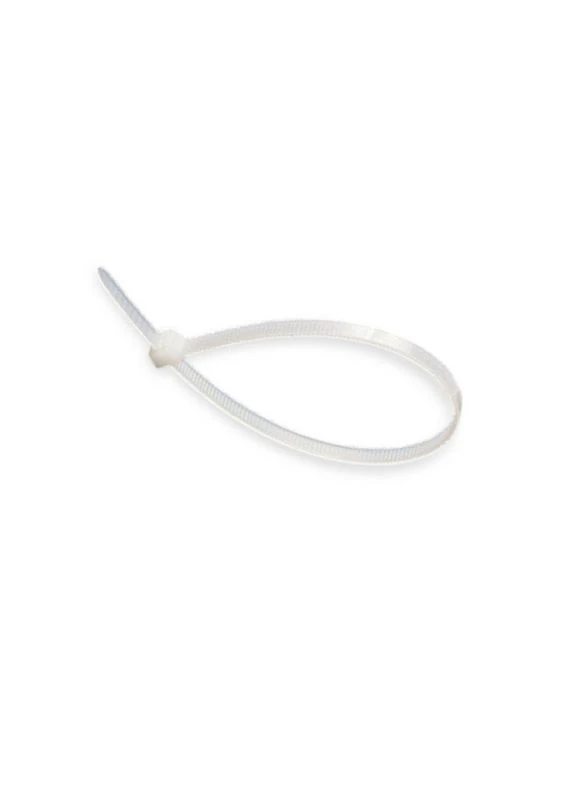 Хомут пластиковий 150 x 2,5 (3,0) білий, d 2-35мм, 8кг Apro (315631982)