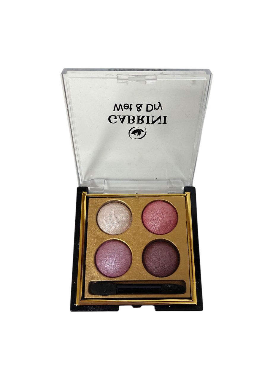 Тіні для повік Quartet Terracotta №203 4-х кольорові запечені Gabrini (327842463)