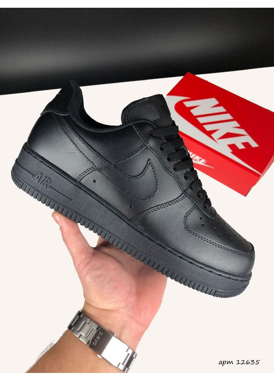 Черные зимние черные зимние мужские кроссовки зима/мех No Brand