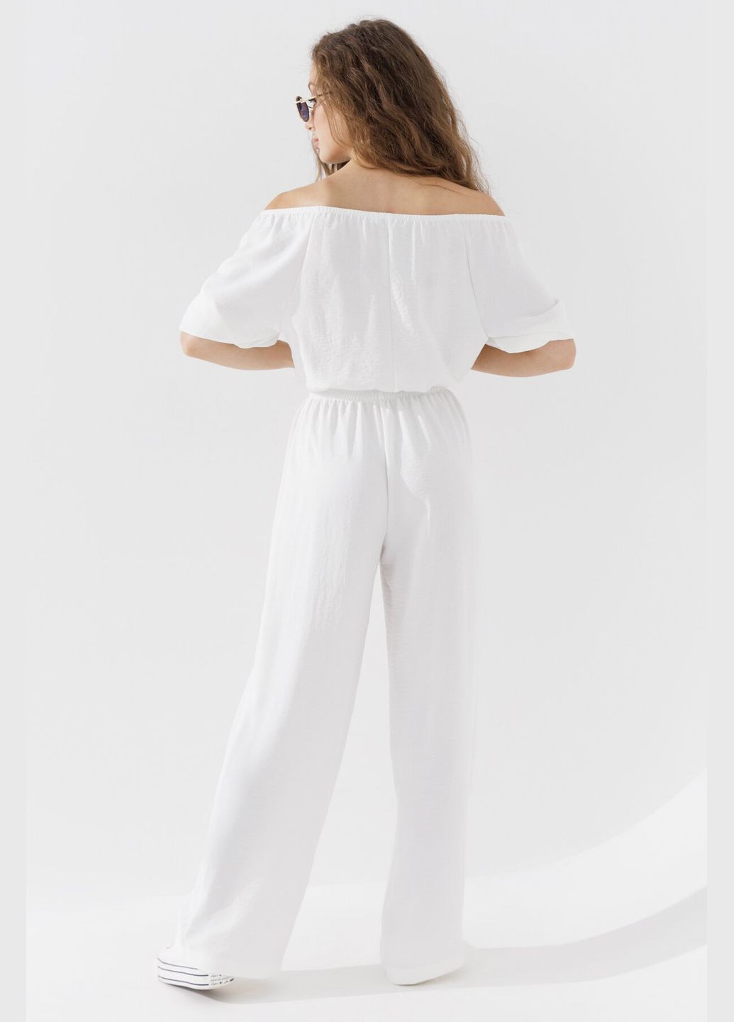 Костюм брюки+топ однотонний жіночий 2422 (2000990645036S) shop (2000990645036) No Brand (363131097)