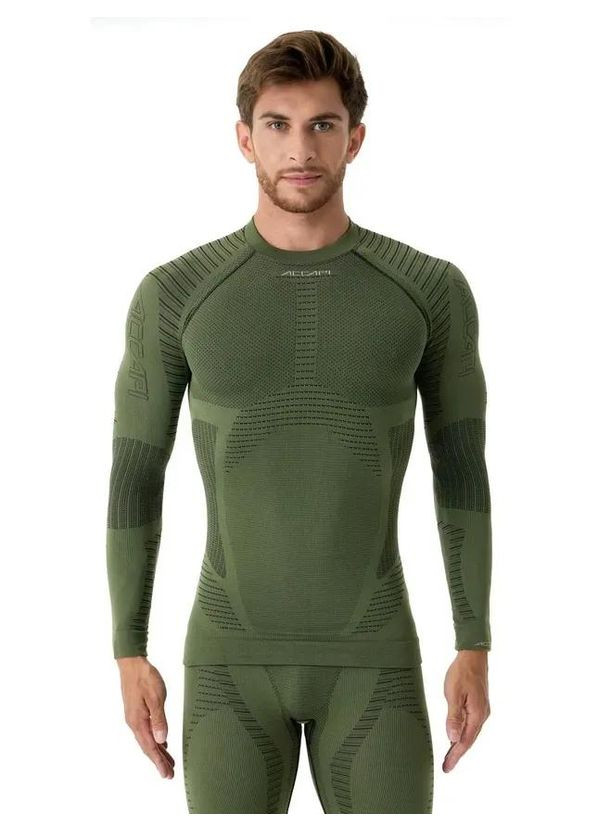 Термофутболка з довгим рукавом чоловіча XPerience, Military Black, Accapi (334670539)