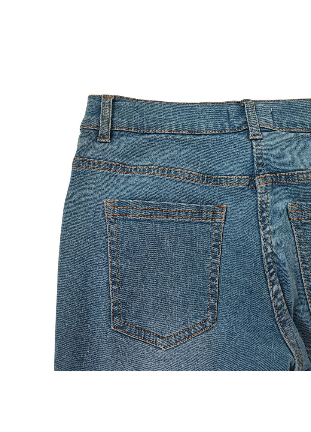 Підліткові джинси для дівчинки 146-152 см Блакитний (0354) Intertek (334712528)