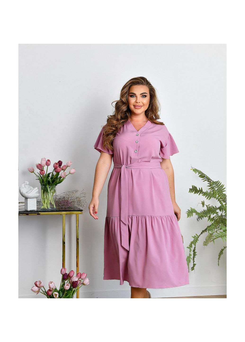 Темно-рожева сукня Liton