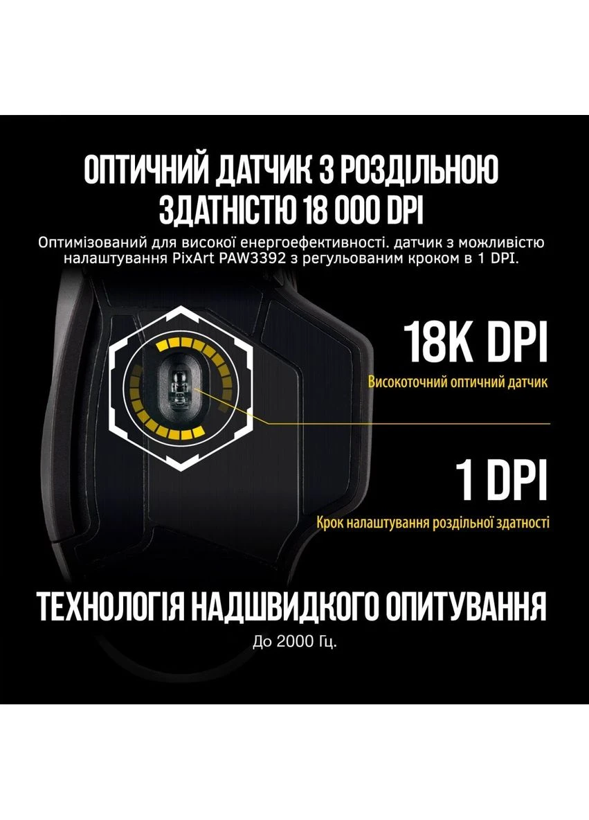 Мышь Dark Core RGB Pro (CH-9315411-EU) [91586] Corsair (400982092)
