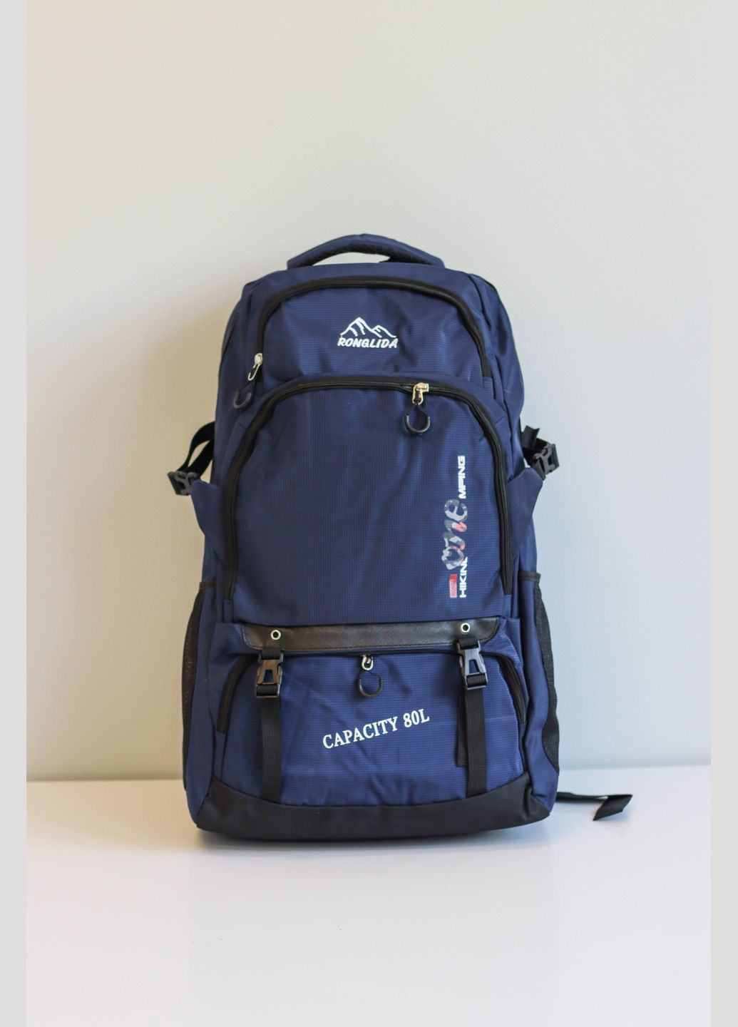 Туристический рюкзак, 80L (Разные цвета) ТемноСиний No Brand (291455149)