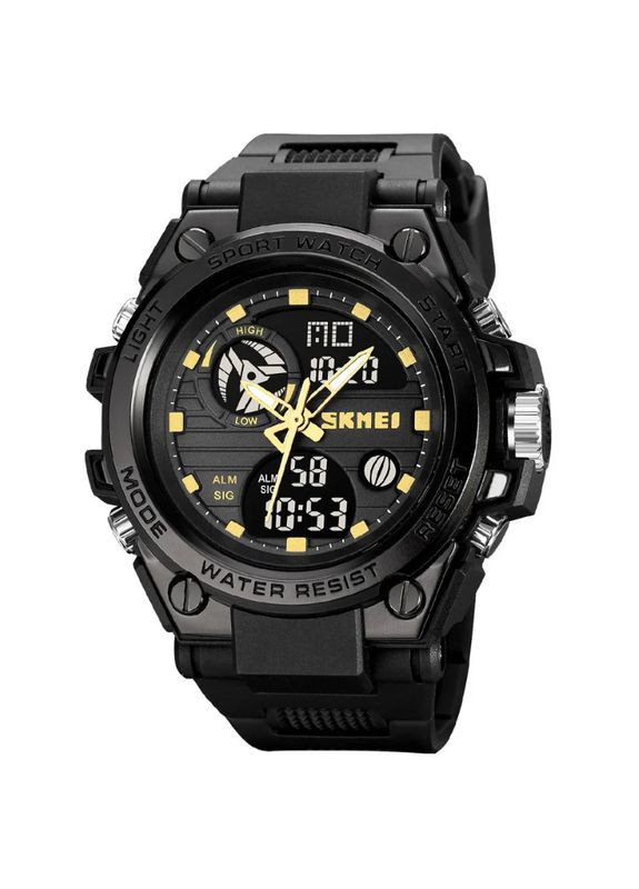 Годинник наручний 2031BKGD Black-Gold Skmei (338254831)