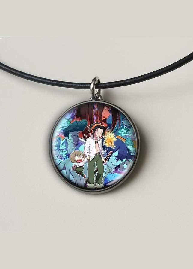 Набор подвеска (кулон) и брелок Аниме Шаман кинг #04 (подарочный набор) No Brand (332633432)